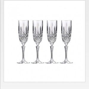 Set of 4 Markham Champagne Flutes